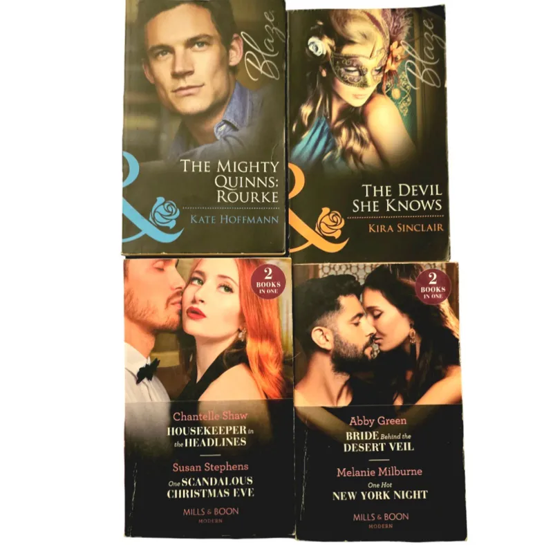 Mills & Boon Blaze series 4-pack