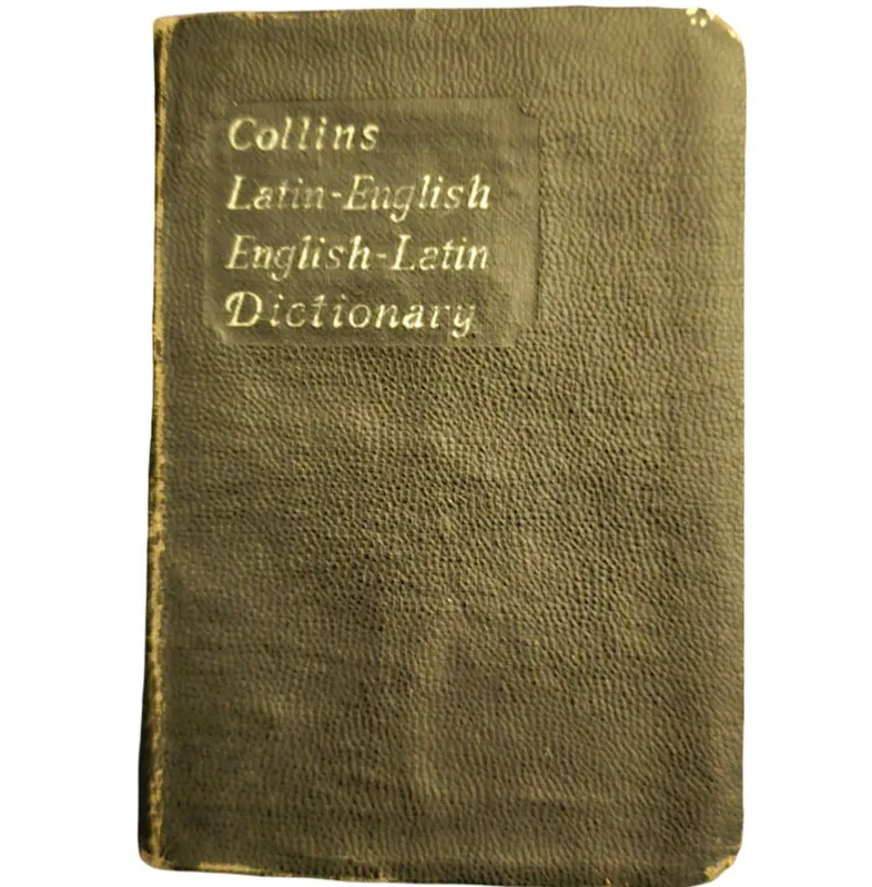 Collins Latin Gem Latin English Dictionary