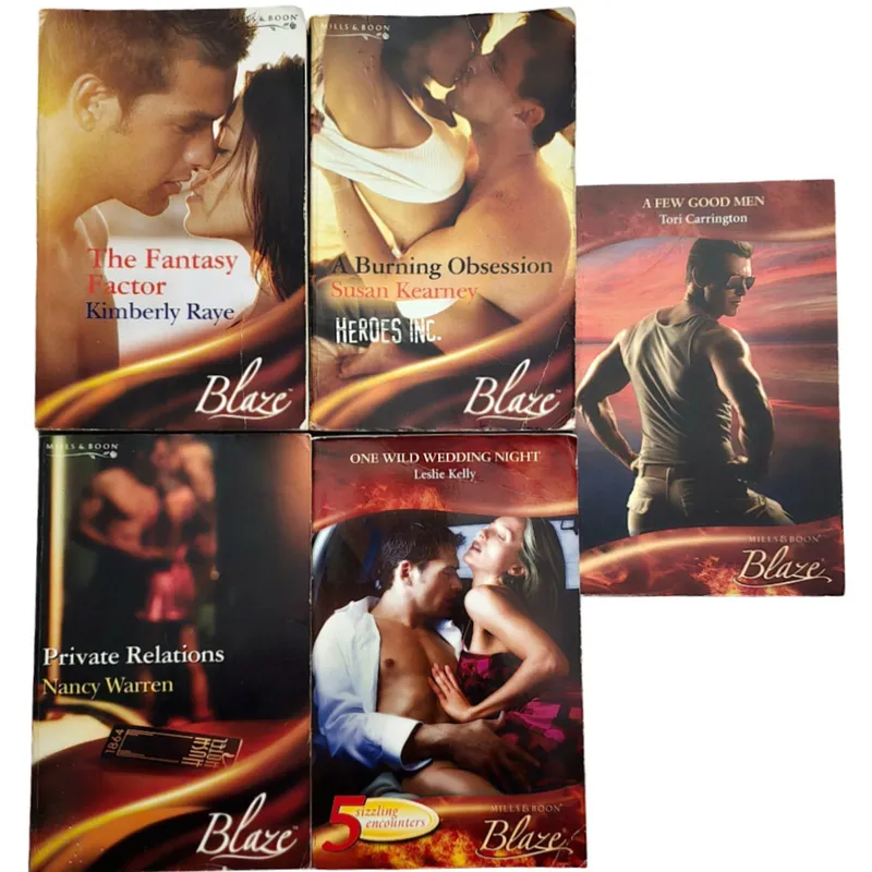 Mills & Boon Blaze 5-pack
