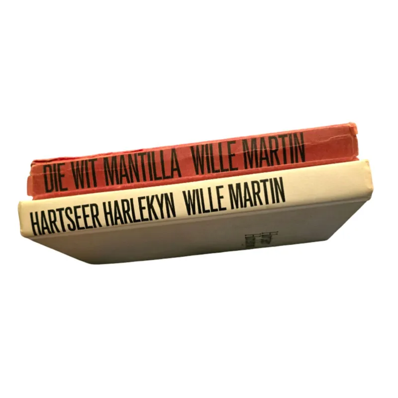 Die Wit Mantilla & Hartseer Harlekyn