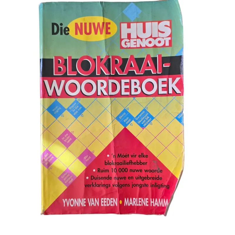 Die Nuwe Huisgenoot Blokraai Woordeboek