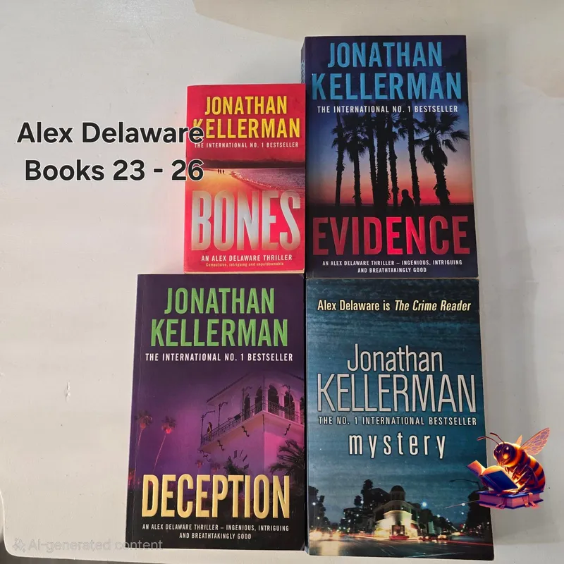 Jonathan Kellerman Valuepack Bundle: 4 Books - Alex Delaware Books 27
