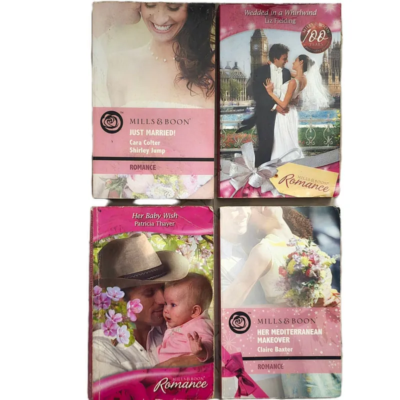 Mills & Boon Romance 4-pack bundle