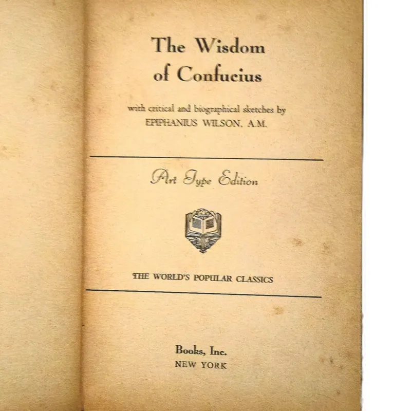 The Wisdom of Confucius