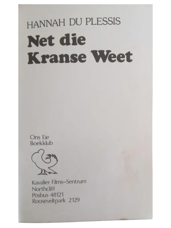 Net die Kranse Weet