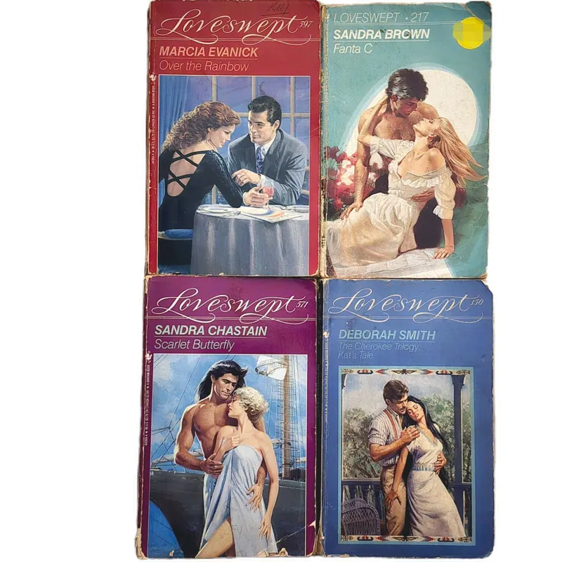 Loveswept retro 4-pack bundle