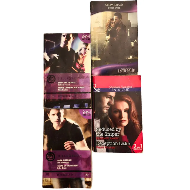 Mills & Boon Intrigue 4-pack