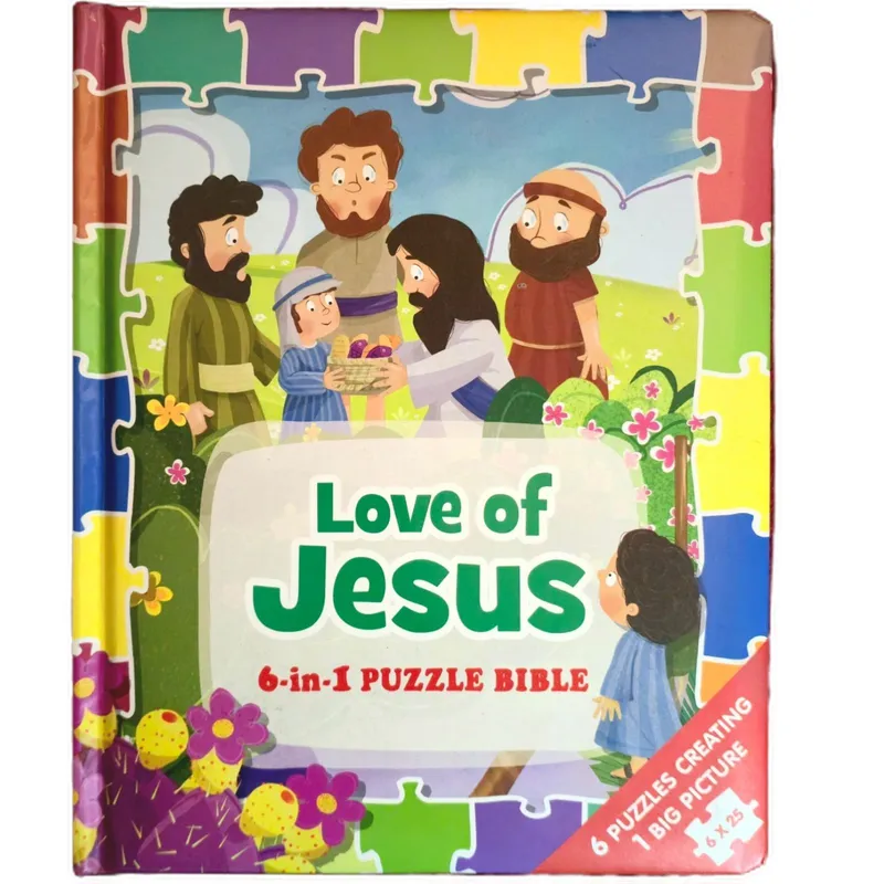 Love of Jesus 6 in 1 puzzle Bible