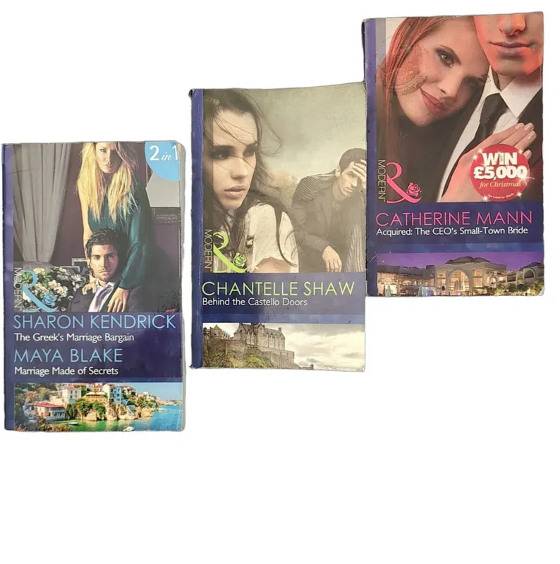 Mills & Boon Modern 3-pack
