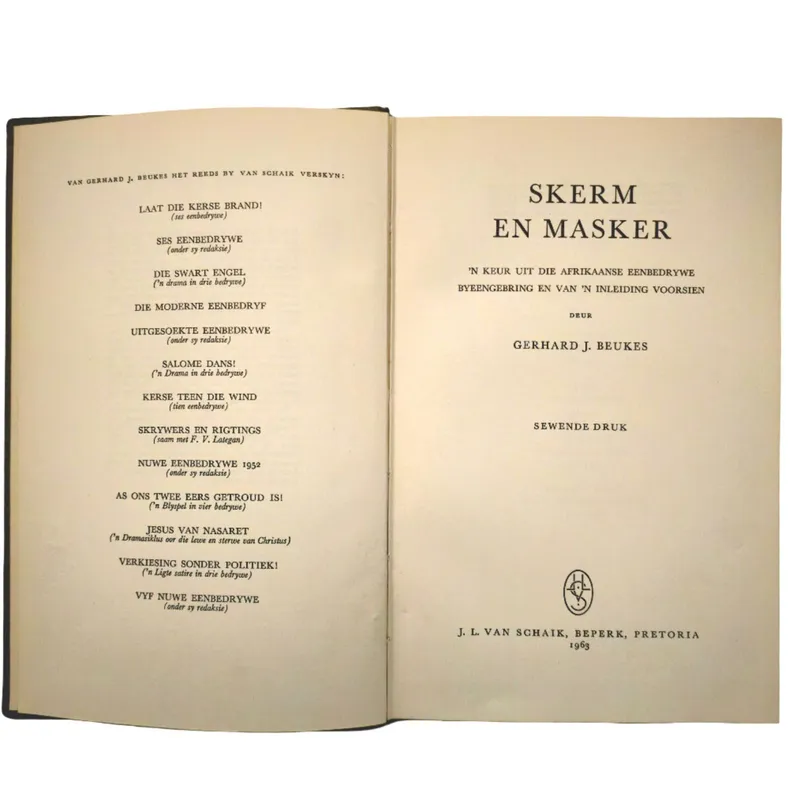 Skerm en Masker