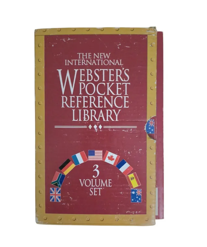 Webster pocket reference library: 3 volume set